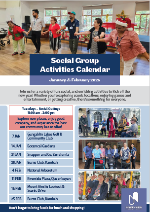 Social Group Calendar